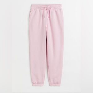 h & m pink sweatpants size small
